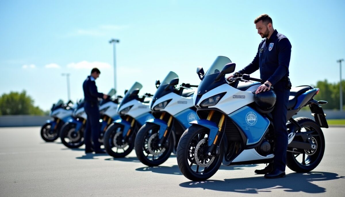 Les motos de la gendarmerie : explorations des modèles, spécificités techniques et dernières innovations
