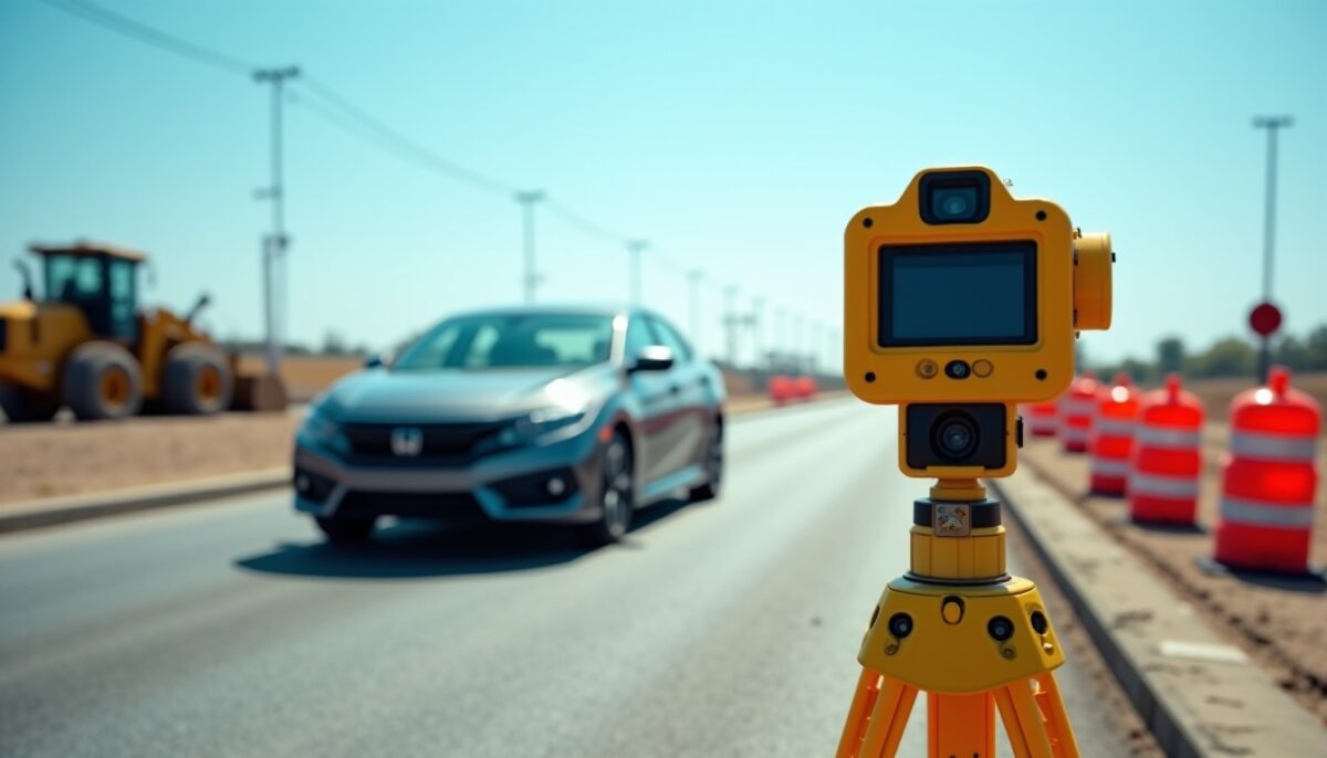 Amendes radar en zone de chantier : montants applicables et conséquences sur les points de permis
